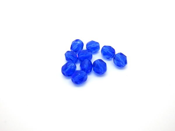 Mezzi cristalli zaffiro 6mm