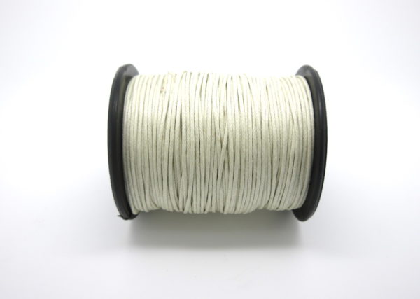 Filo cotone cerato beige