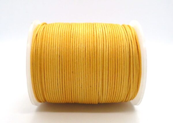 Filo cotone cerato arancio