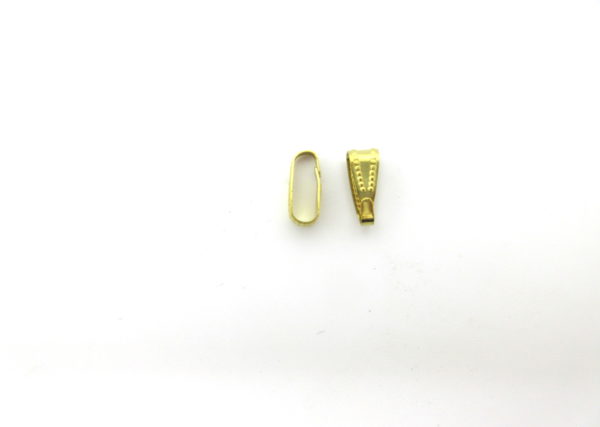 Ganci per pendenti/ciondoli ottone naturale