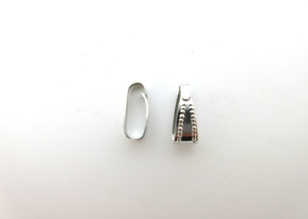 Ganci per pendenti-ciondoli ottone nickel