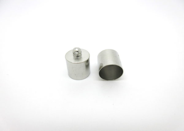 Capocorda ottone nickel 14x10mm