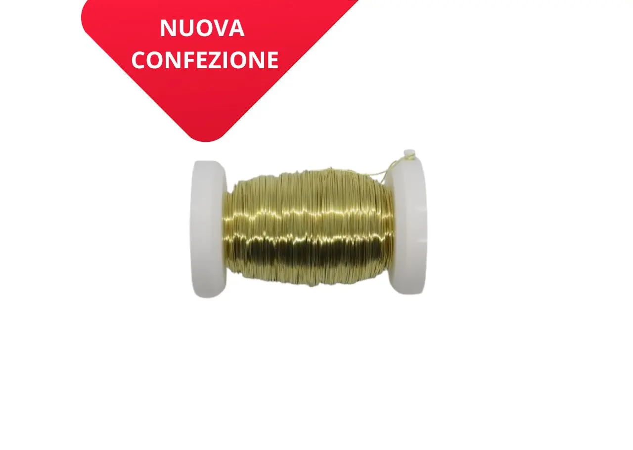 filo ottone cotto bigiotteria